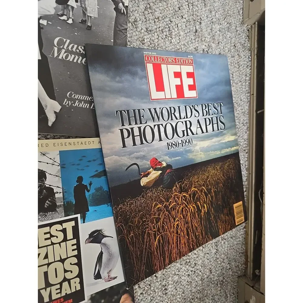 Lot‎ of 5 Vintage 1990s Random LIFE Best Photographs, Classic Moments Magazines